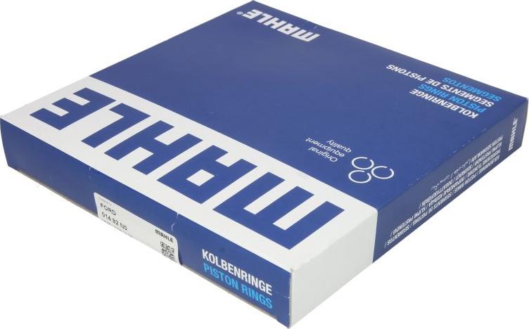 MAHLE 014 82 N0 - Комплект поршневих кілець autozip.com.ua
