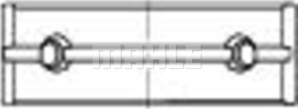MAHLE 014 HL 21892 000 - Підшипник коленвала autozip.com.ua