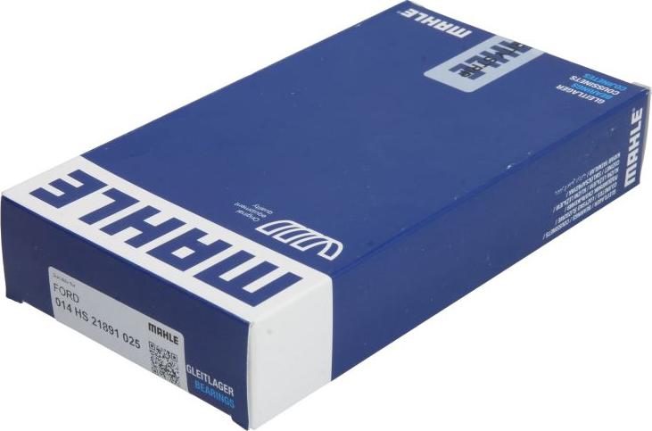 MAHLE 014 HS 21891 025 - Комплект підшипників колінчастого вала autozip.com.ua