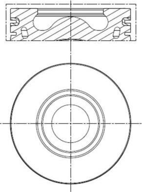 MAHLE 013 PI 00136 000 - Поршень autozip.com.ua