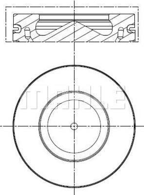 MAHLE 081 PI 00113 002 - Поршень autozip.com.ua