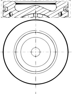 MAHLE 039 PI 00130 000 - Поршень autozip.com.ua