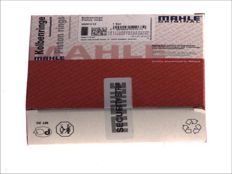 MAHLE 030 48 N0 - Комплект поршневих кілець autozip.com.ua