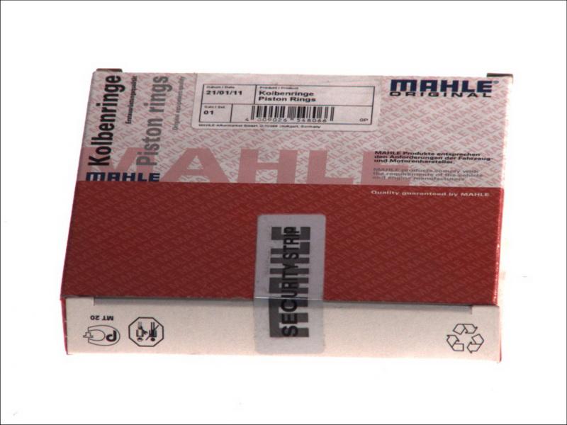 MAHLE 033 16 N0 - Комплект поршневих кілець autozip.com.ua