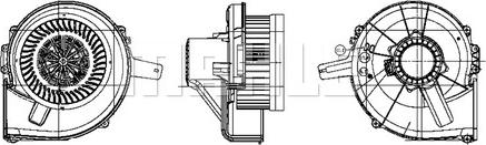 MAHLE AB 19 000P - Вентилятор салону autozip.com.ua