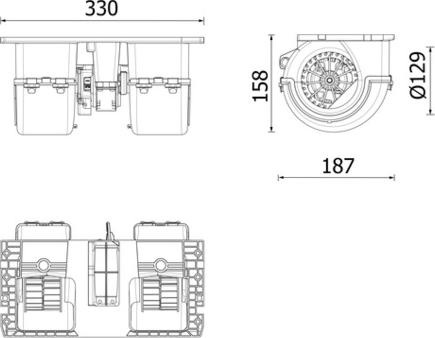 MAHLE AB 350 000P - Вентилятор салону autozip.com.ua