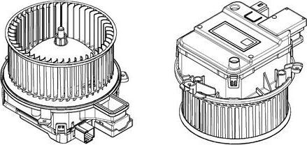 MAHLE AB 338 000P - Вентилятор салону autozip.com.ua