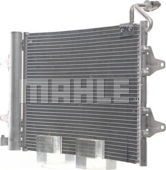 MAHLE AC 359 000S - Конденсатор, кондиціонер autozip.com.ua