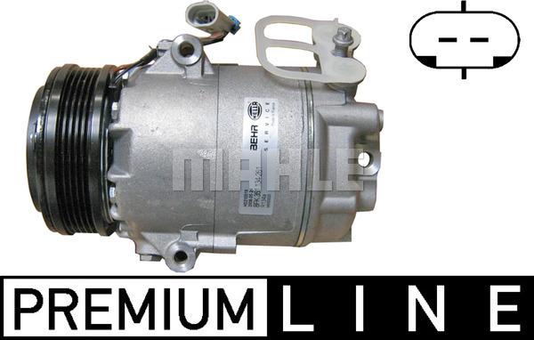 MAHLE ACP 45 000P - Компресор, кондиціонер autozip.com.ua