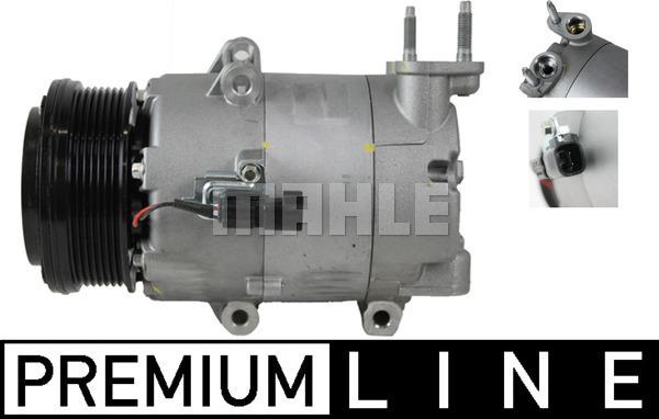 MAHLE ACP 547 000P - Компресор, кондиціонер autozip.com.ua