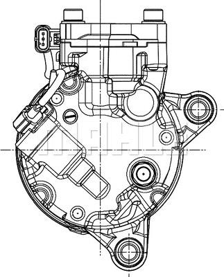 MAHLE ACP 600 000P - Компресор, кондиціонер autozip.com.ua