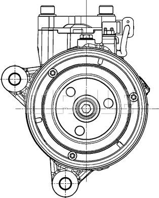 MAHLE ACP 600 000P - Компресор, кондиціонер autozip.com.ua
