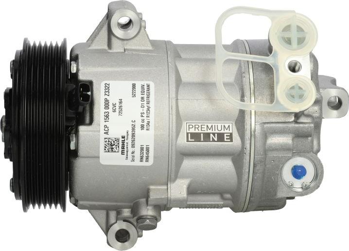 MAHLE ACP 1563 000P - Компресор, кондиціонер autozip.com.ua