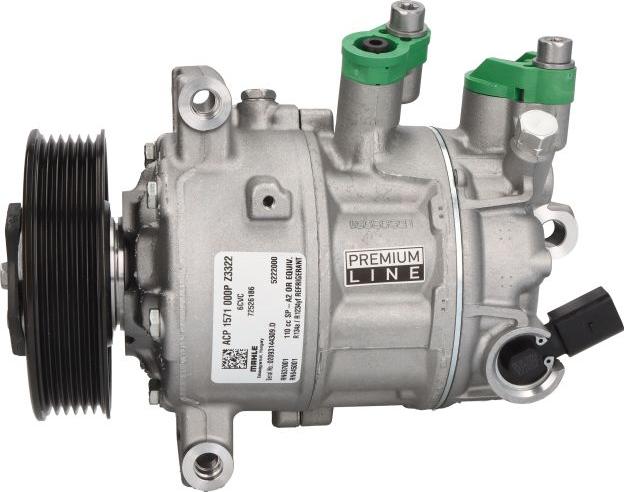 MAHLE ACP 1571 000P - Компресор, кондиціонер autozip.com.ua