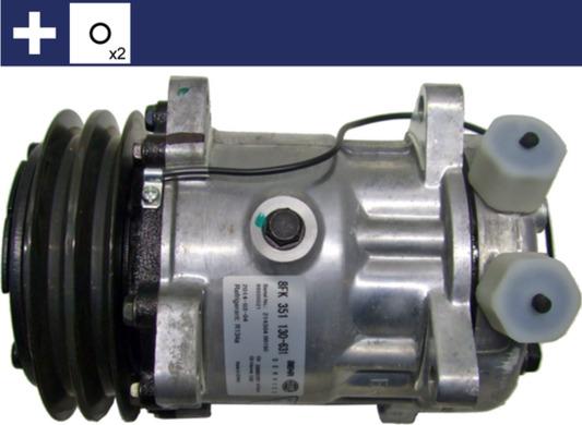 MAHLE ACP 1062 000S - Компресор, кондиціонер autozip.com.ua