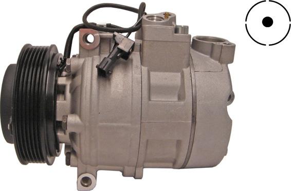 MAHLE ACP 1151 000S - Компресор, кондиціонер autozip.com.ua
