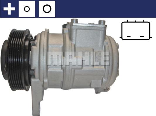 MAHLE ACP 834 000S - Компресор, кондиціонер autozip.com.ua