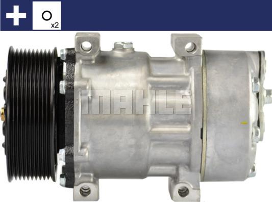 MAHLE ACP 393 000S - Компресор, кондиціонер autozip.com.ua