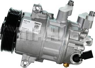 MAHLE ACP 218 000P - Компресор, кондиціонер autozip.com.ua