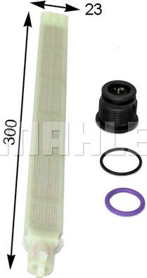 MAHLE AD 86 000P - Осушувач, кондиціонер autozip.com.ua