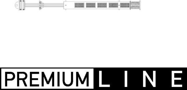 MAHLE AD 222 000P - Осушувач, кондиціонер autozip.com.ua