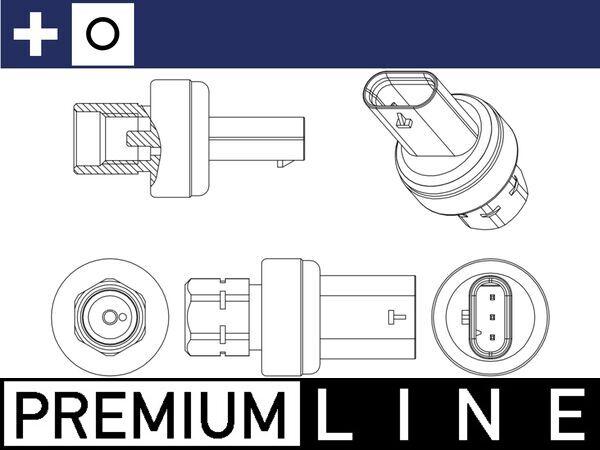 MAHLE ASE 13 000P - Пневматичний вимикач, кондиціонер autozip.com.ua