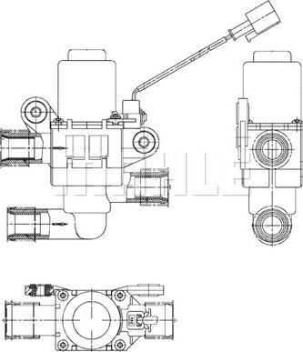 MAHLE AVS 2 000P - Електромагнітний клапан, кондиціонер autozip.com.ua