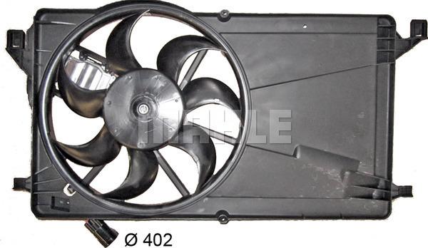 MAHLE CFF 396 000S - Вентилятор, охолодження двигуна autozip.com.ua