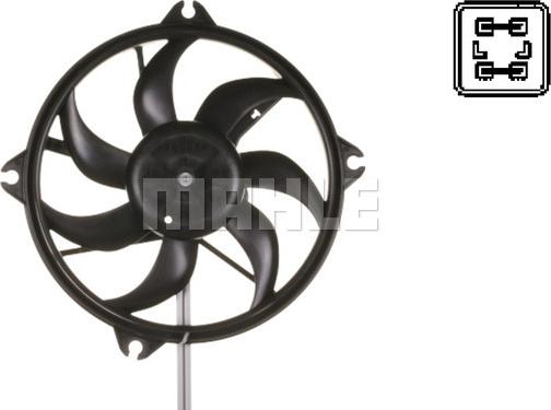 MAHLE CFF 329 000S - Вентилятор, охолодження двигуна autozip.com.ua
