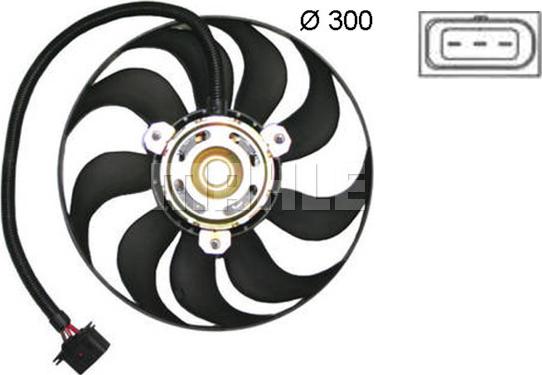 MAHLE CFF 377 000S - Вентилятор, охолодження двигуна autozip.com.ua