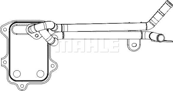 MAHLE CLC 188 000S - Масляний радіатор, рухове масло autozip.com.ua