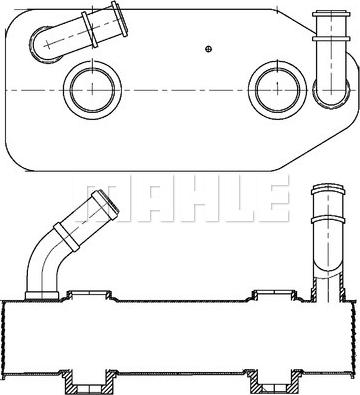 MAHLE CLC 178 000S - Масляний радіатор, автоматична коробка передач autozip.com.ua