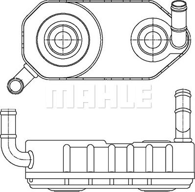 MAHLE CLC 177 000S - Масляний радіатор, автоматична коробка передач autozip.com.ua