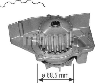 MAHLE CP 143 000S - Водяний насос autozip.com.ua