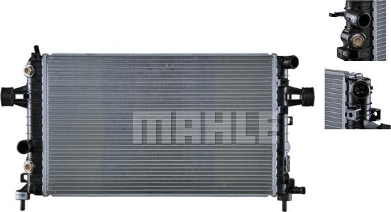 MAHLE CR 918 000S - Радіатор, охолодження двигуна autozip.com.ua