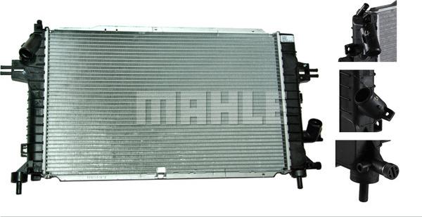 MAHLE CR 920 000P - Радіатор, охолодження двигуна autozip.com.ua