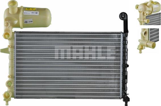 MAHLE CR 448 000S - Радіатор, охолодження двигуна autozip.com.ua