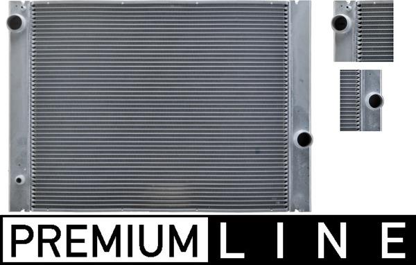 MAHLE CR 511 000P - Радіатор, охолодження двигуна autozip.com.ua