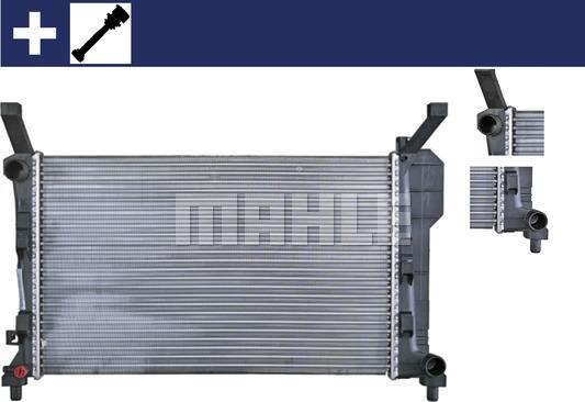 MAHLE CR 660 000S - Радіатор, охолодження двигуна autozip.com.ua