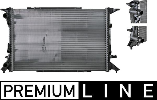 MAHLE CR 1060 000P - Радіатор, охолодження двигуна autozip.com.ua