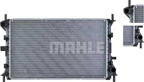 MAHLE CR 1344 000S - Радіатор, охолодження двигуна autozip.com.ua