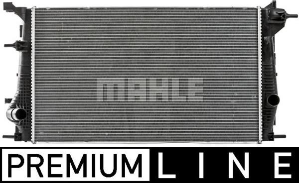 MAHLE CR 21 000P - Радіатор, охолодження двигуна autozip.com.ua