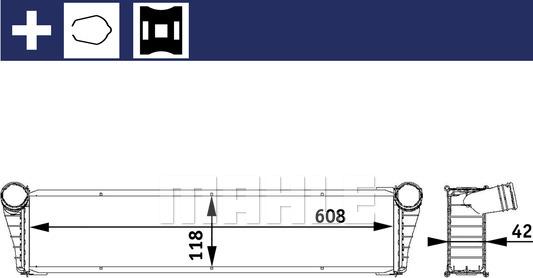 MAHLE CR 778 000S - Радіатор, охолодження двигуна autozip.com.ua