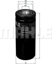 MAHLE HC 112 - Гідрофільтри, автоматична коробка передач autozip.com.ua