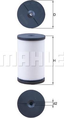 MAHLE HX 191 - Гідрофільтри, автоматична коробка передач autozip.com.ua