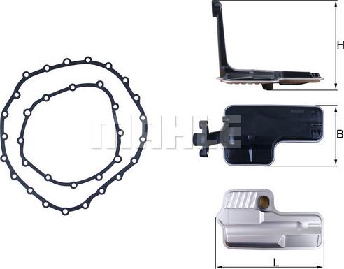 MAHLE HX 192D - Гідрофільтри, автоматична коробка передач autozip.com.ua