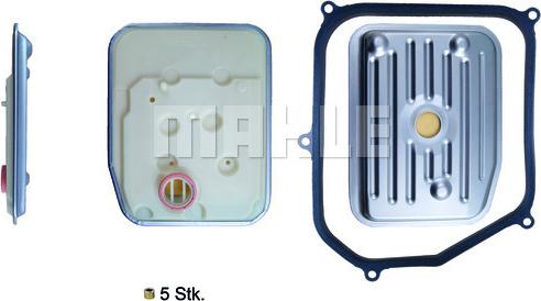 MAHLE HX 147KIT - Фільтр масляний АКПП VW GOLF IV 98-. AUDI A4 94- з прокладкою вир-во KNECHT-MAHLE autozip.com.ua