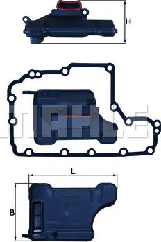 MAHLE HX 157D - Гідрофільтри, автоматична коробка передач autozip.com.ua