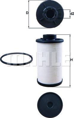 MAHLE HX 132D - Гідрофільтри, автоматична коробка передач autozip.com.ua