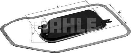 MAHLE HX 84D - Гідрофільтри, автоматична коробка передач autozip.com.ua